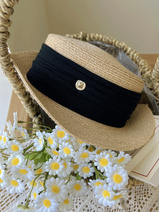 raffia fedora bucket hat