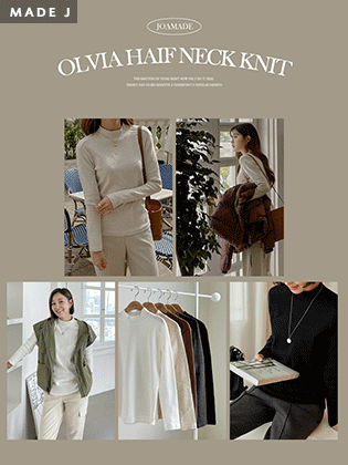 [MADE] Olvia half polar tee