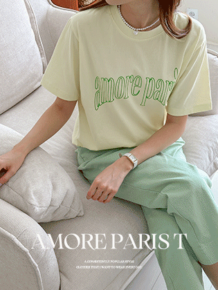 Amo Flocking Short Sleeve Tee