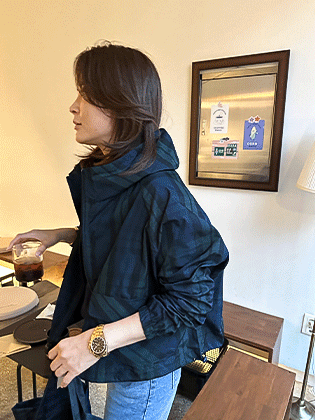 BB Check Hooded Jumper