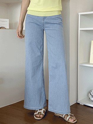 Liz wide fit denim pants