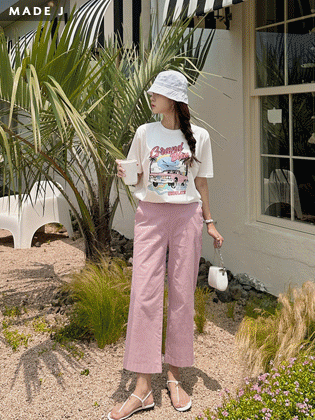 [MADE] Healing linen wide pants