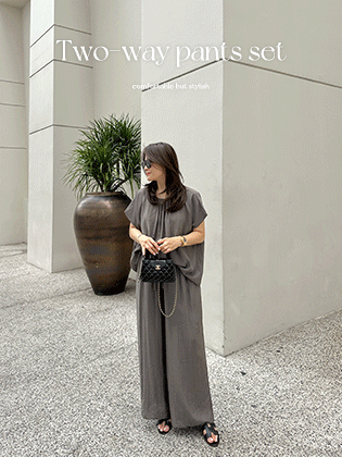 COS 2WAY PANTS SET