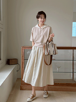 bomi bell line skirt
