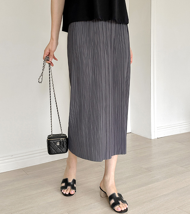 Mike pleated skirt