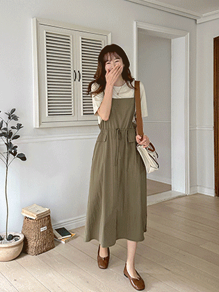 flap string dress