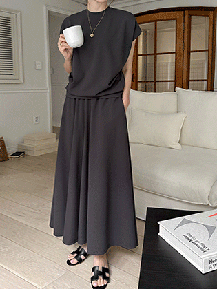 Lien A-line banding pants