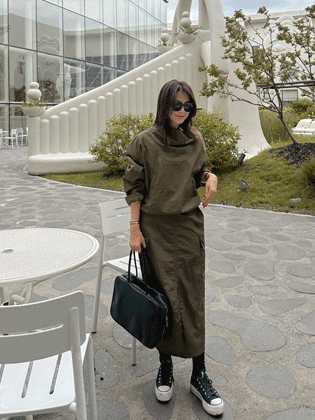Anorak Cargo Skirt