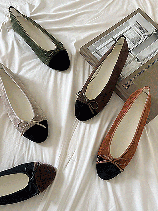 Velvet Ribbon Flats