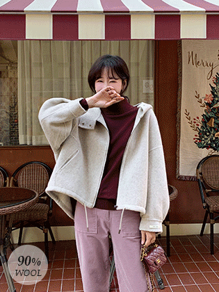 Hooded String Handmade Jacket