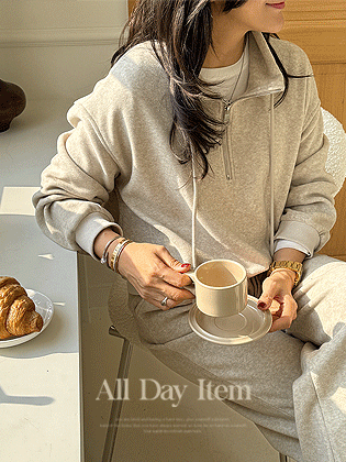 Roberti Half Zip Terry Set