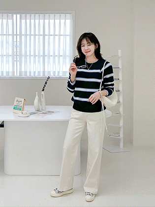 Bubble Stripe Knit