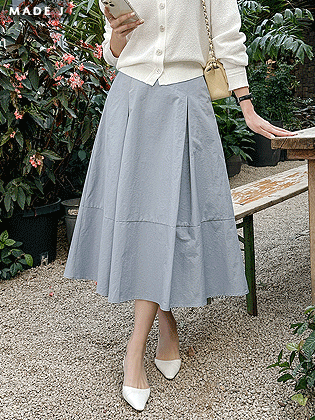 [MADE] Breeze Pintuck Full Skirt