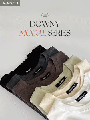 [MADE] Downy Modal 7-part Tee