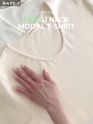 [MADE] Fine Uniq Modal Tee