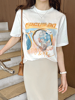 Spangle Handmade Short Sleeve Tee