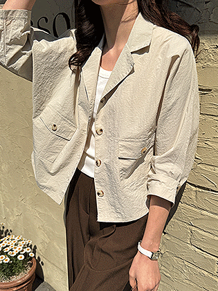 Flirty rustling 7-part jacket