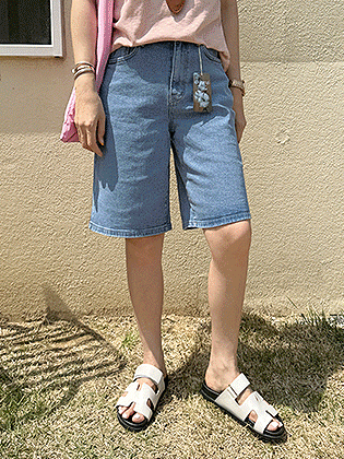 Coverfit 5-part denim pants