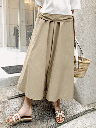 Andy A-line culotte pants