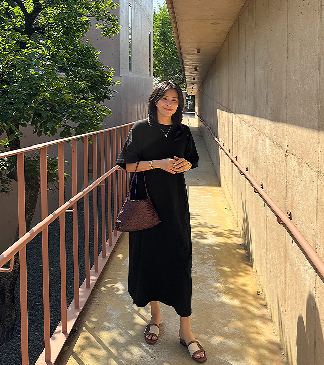 Mild soft knit dress