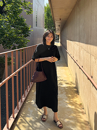 Mild soft knit dress
