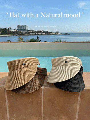 Paper banding sun cap