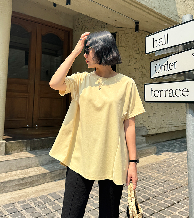 Full cut short sleeve tee