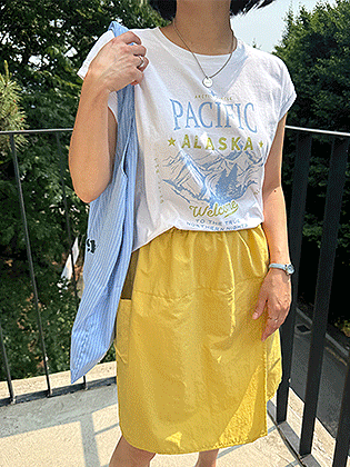 Pacific Cap Sleeve Tee