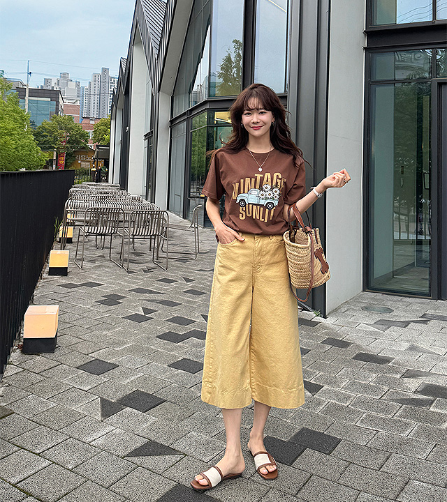 [MADE] Manon Culotte Cotton Pants
