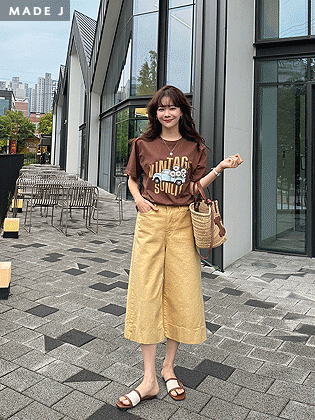 [MADE] Manon Culotte Cotton Pants