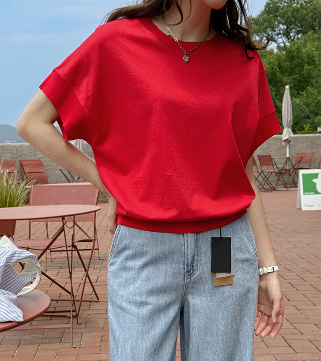 [MADE] Plain Silk Tee