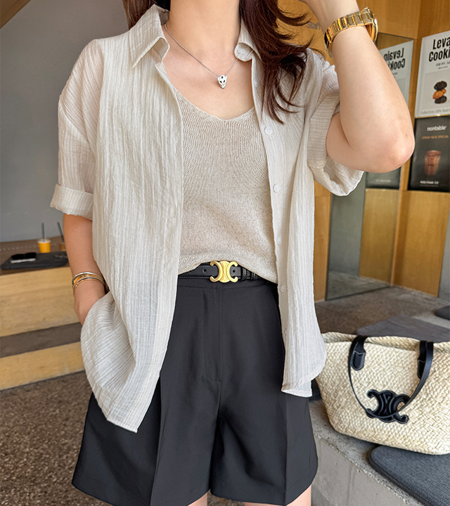 Symbol Tencel Short Sleeve Shirt