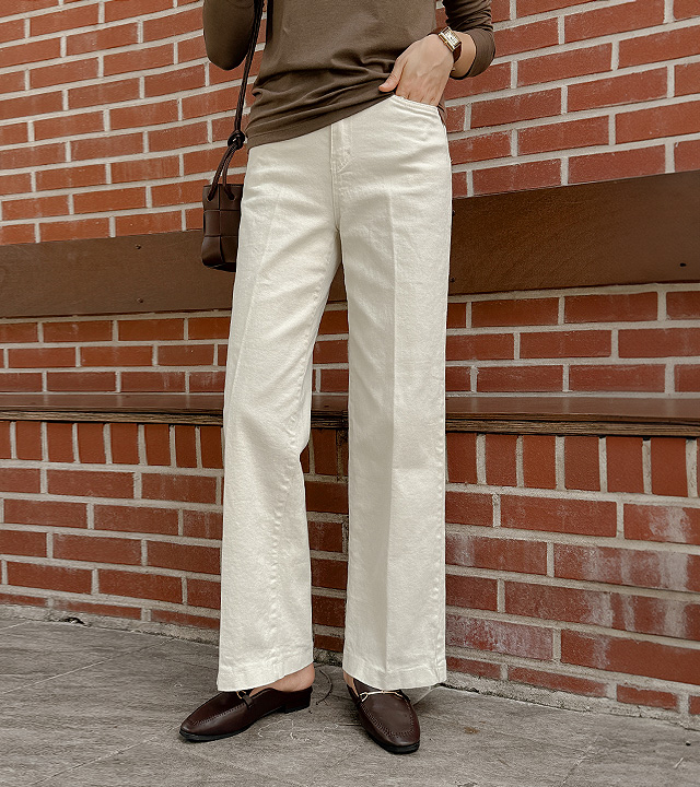Blanc Formal Cotton Pants
