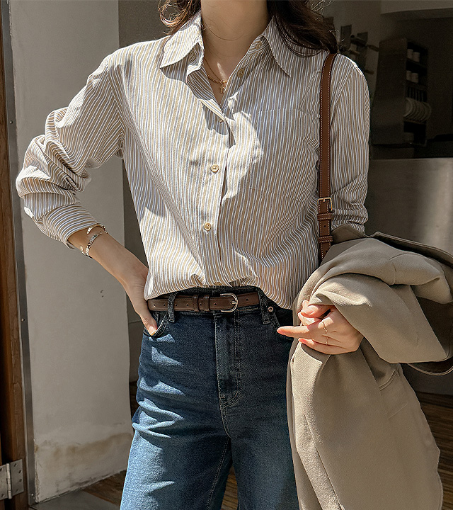[MADE] French Stripe Shirt