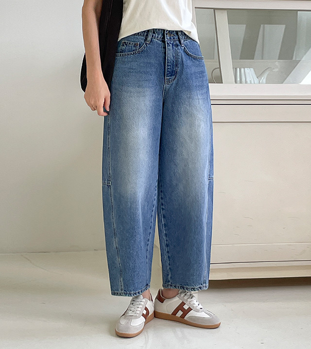 Paul Curve Cut Exhaust Fit Denim