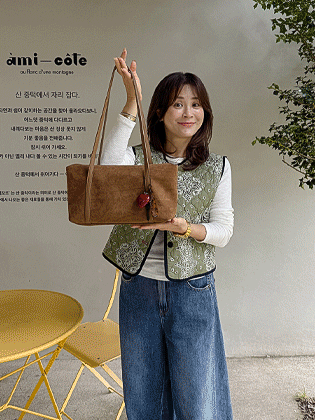 Amuse Suede Tote Bag