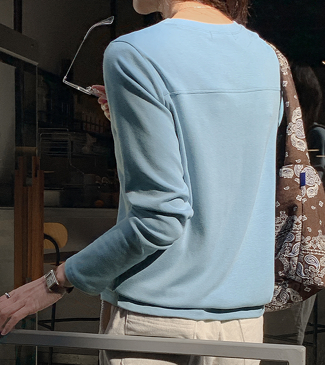 [MADE] Soft fleece basic tee