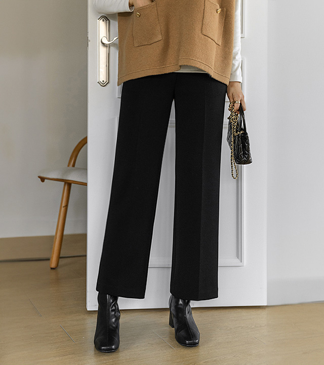 [MADE] Cheese Fleece Standard Slacks