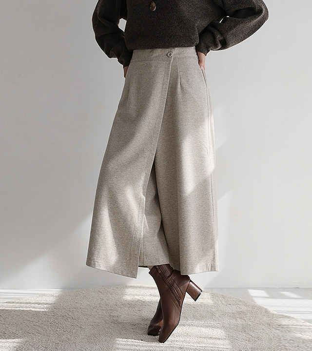 Have Wrap Culotte Slacks