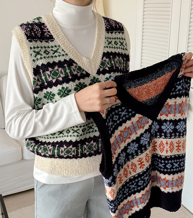 Rudy Alpaca Wool Knit Vest