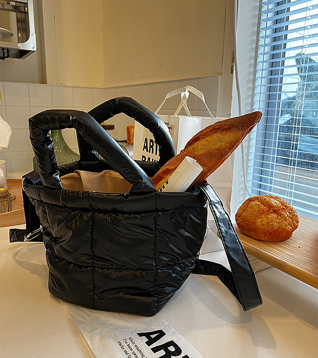 Shining Quilted Padded Bag