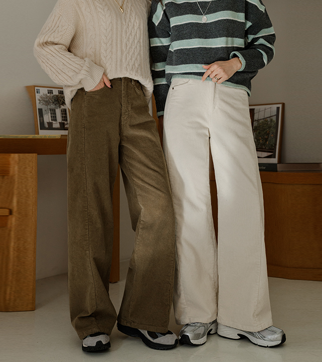 [MADE] City Corduroy Wide Pants 