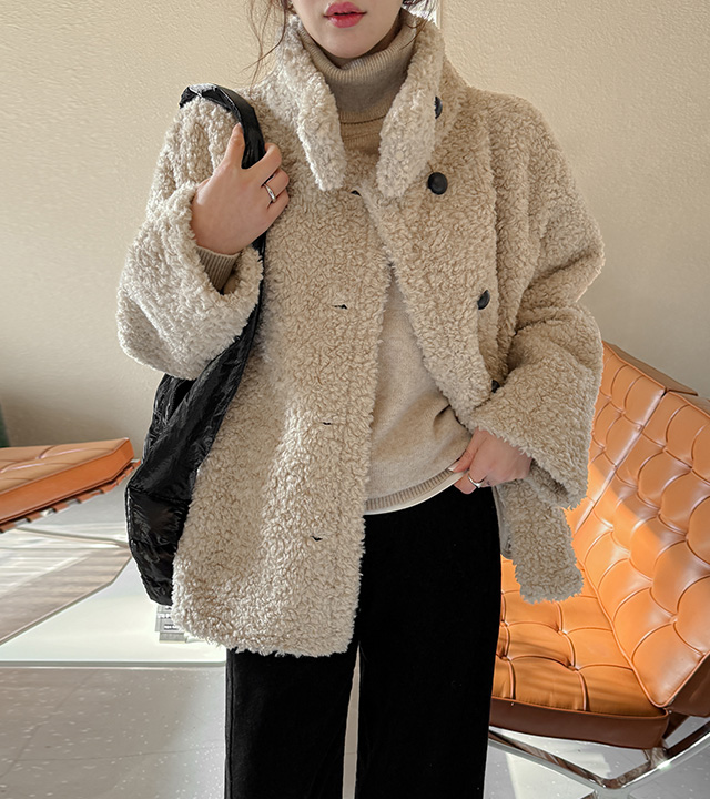 Breeze Shearling Half Jacket