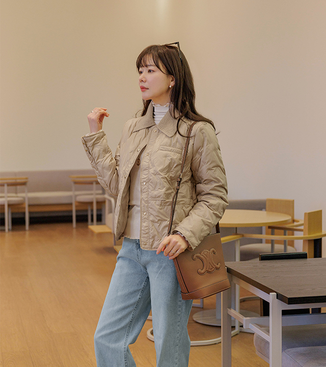 Celine duck down padded jacket