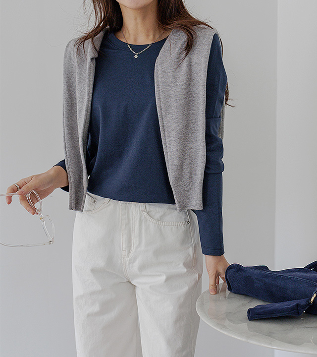 [MADE] Downy Modal Long Sleeve Tee