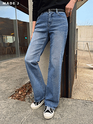 [MADE] Remain Semi-Bootcut Denim Pants