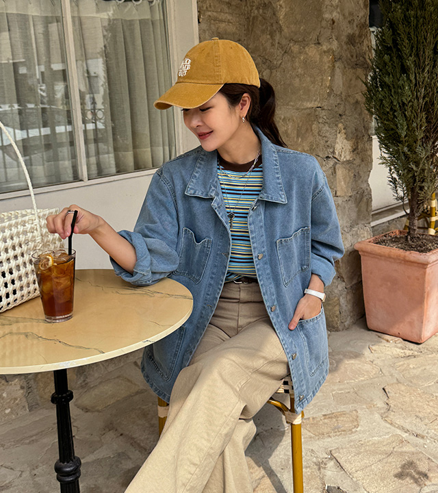 Lucy Half Denim Jacket