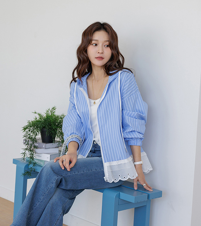 Ella Eyelet Lace Jumper