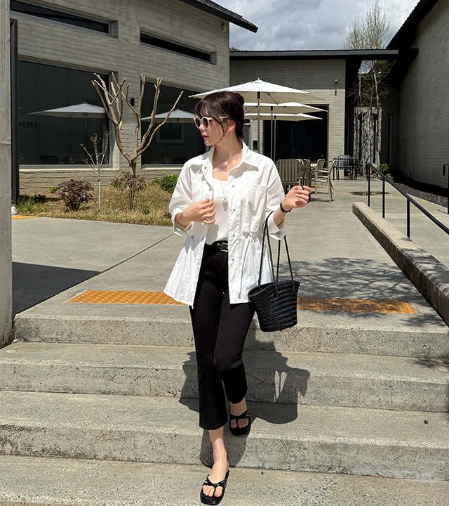 Marcel cropped cotton pants