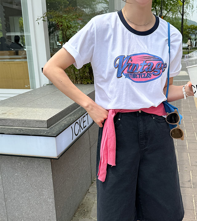 SHINee printed short-sleeve T-shirt